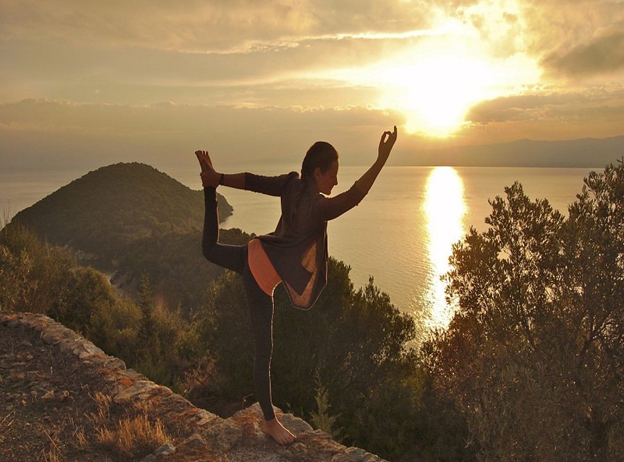 Silver Island Yoga Greece, Aegean Sea