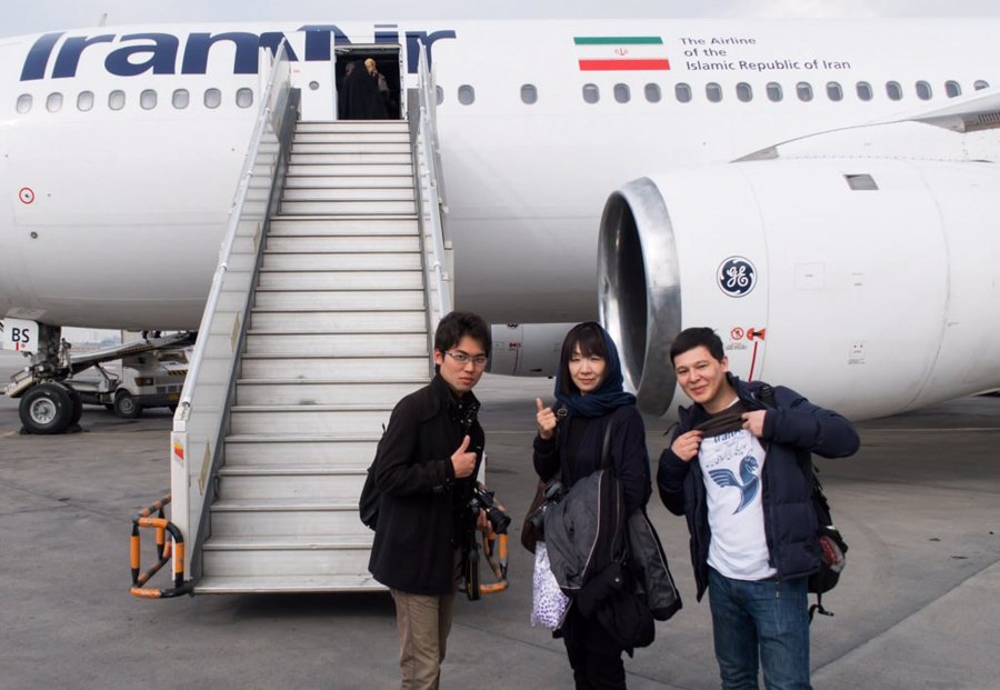 ورود و خروج مسافران بیزینس کلاس ایران ایر