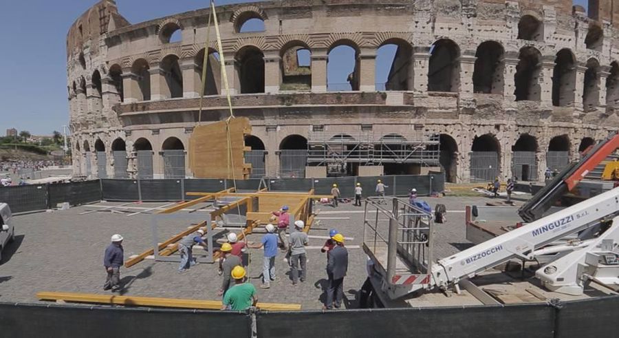 بازسازی کولوسئوم روم