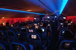 Why planes dim their lights when landing