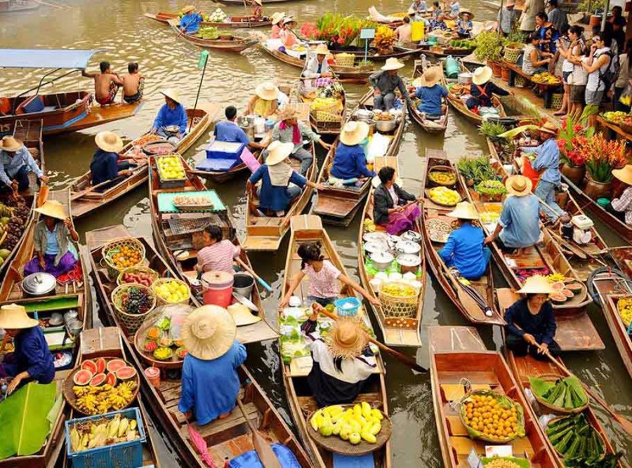 بازار شناور پاتایا | Pattaya Floating Market