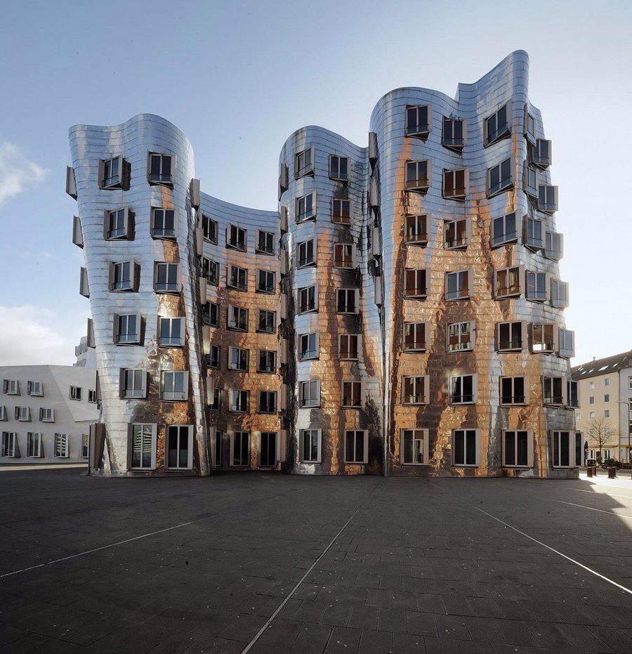 ساختمان های گهری | Neuer Zollhof