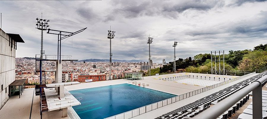 استخر شهری مونجوئیک | Piscina Municipal de Montjuïc