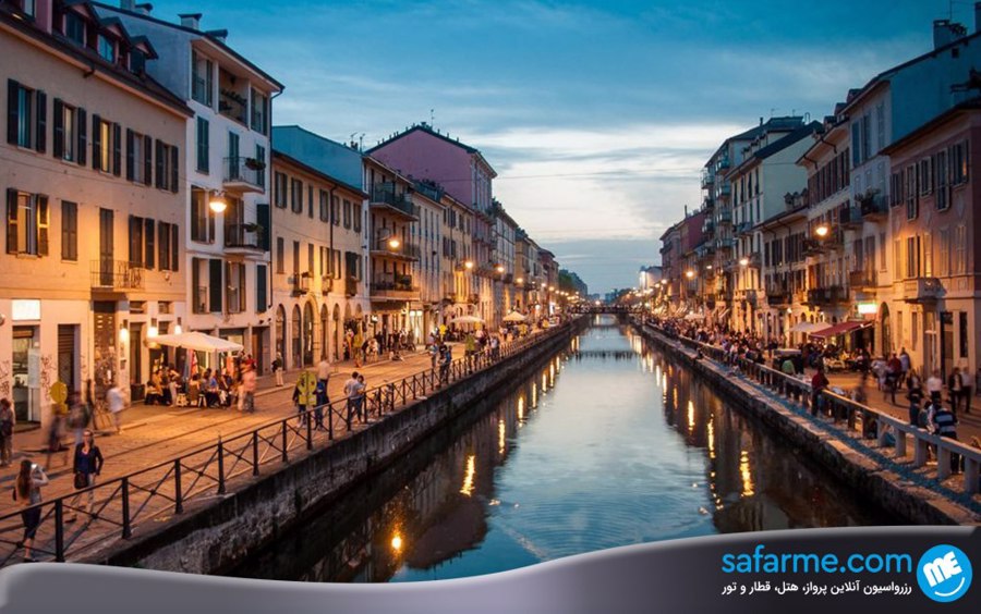 خرید در خیابان نویگلی میلان | Navigli