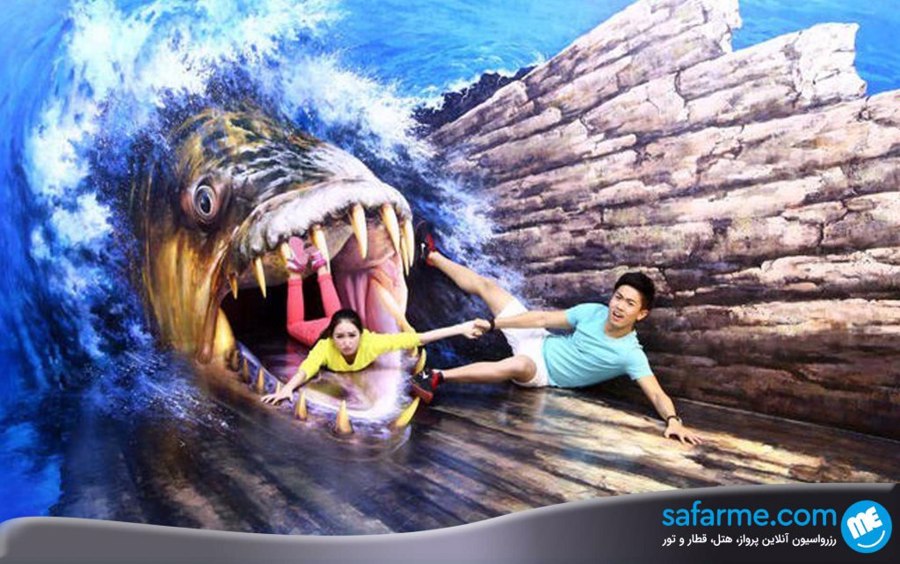 موزه تریک آی سنگاپور | Trick Eye Museum Singapore