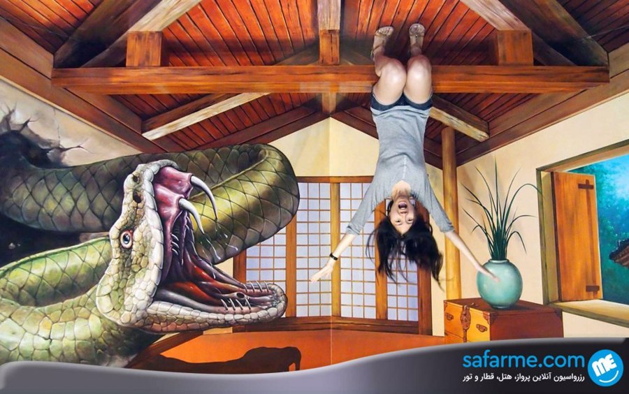 موزه تریک آی سنگاپور | Trick Eye Museum Singapore