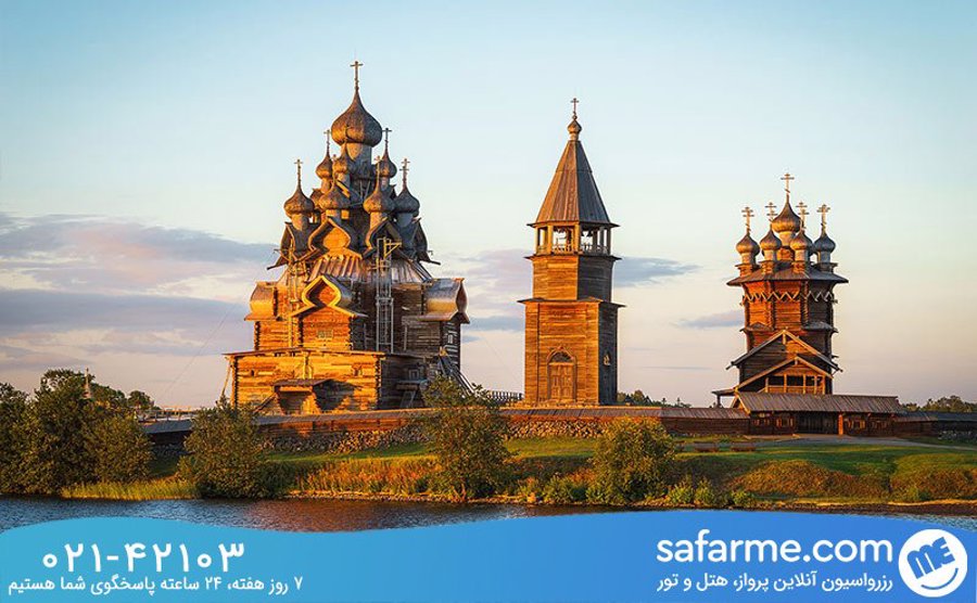 کلیسای کیژی در روسیه