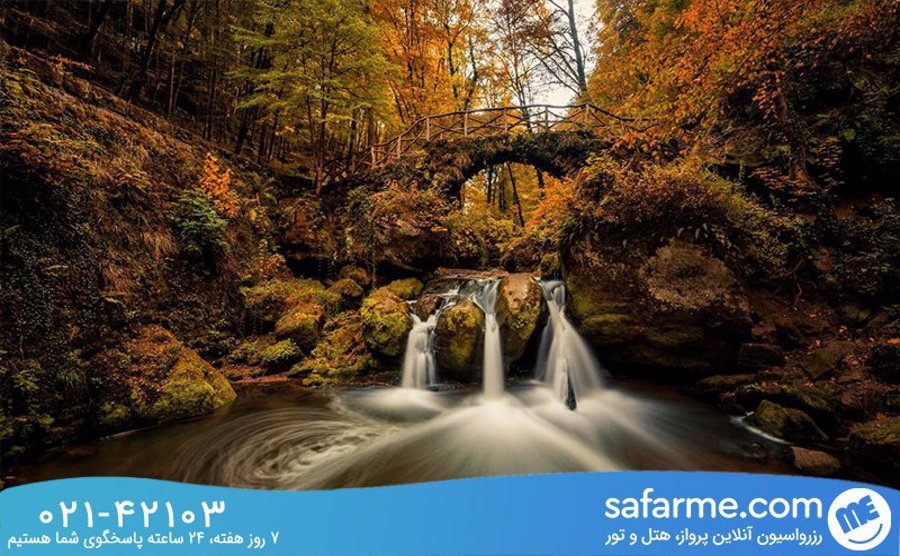 پل مولرتالMullerthal) )، لوکزامبورگ