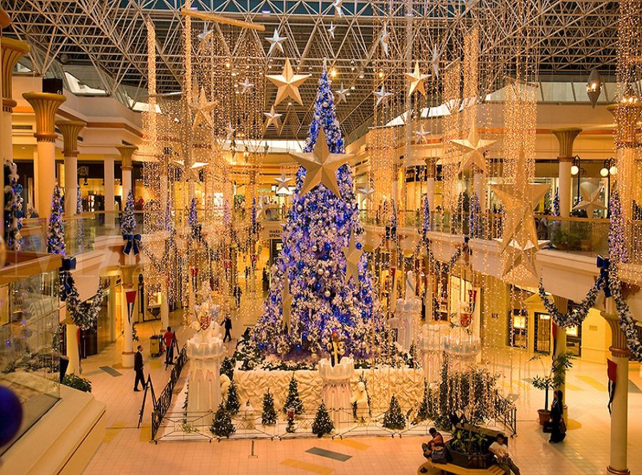 Dubai. Christmas at Wafi Mall